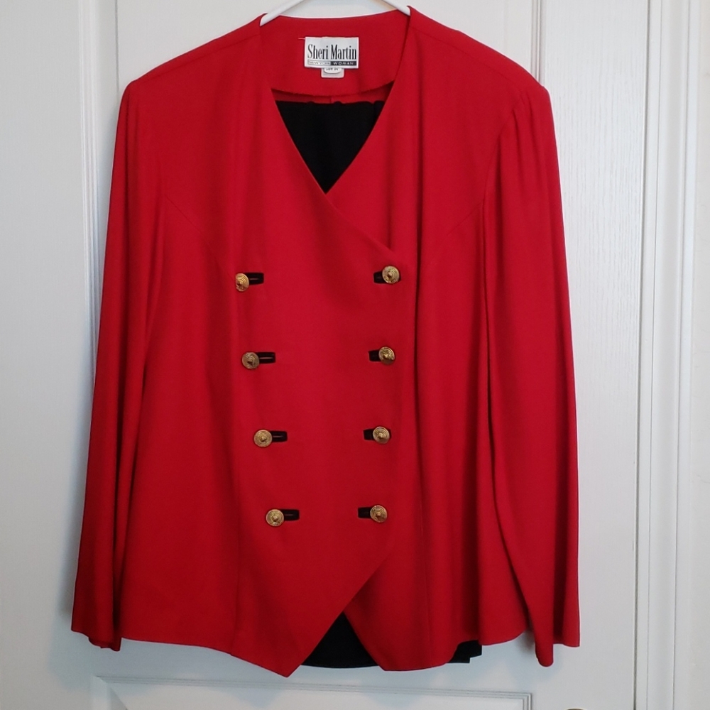 Vintage Sheri Martin Outfit Jacket and Slacks